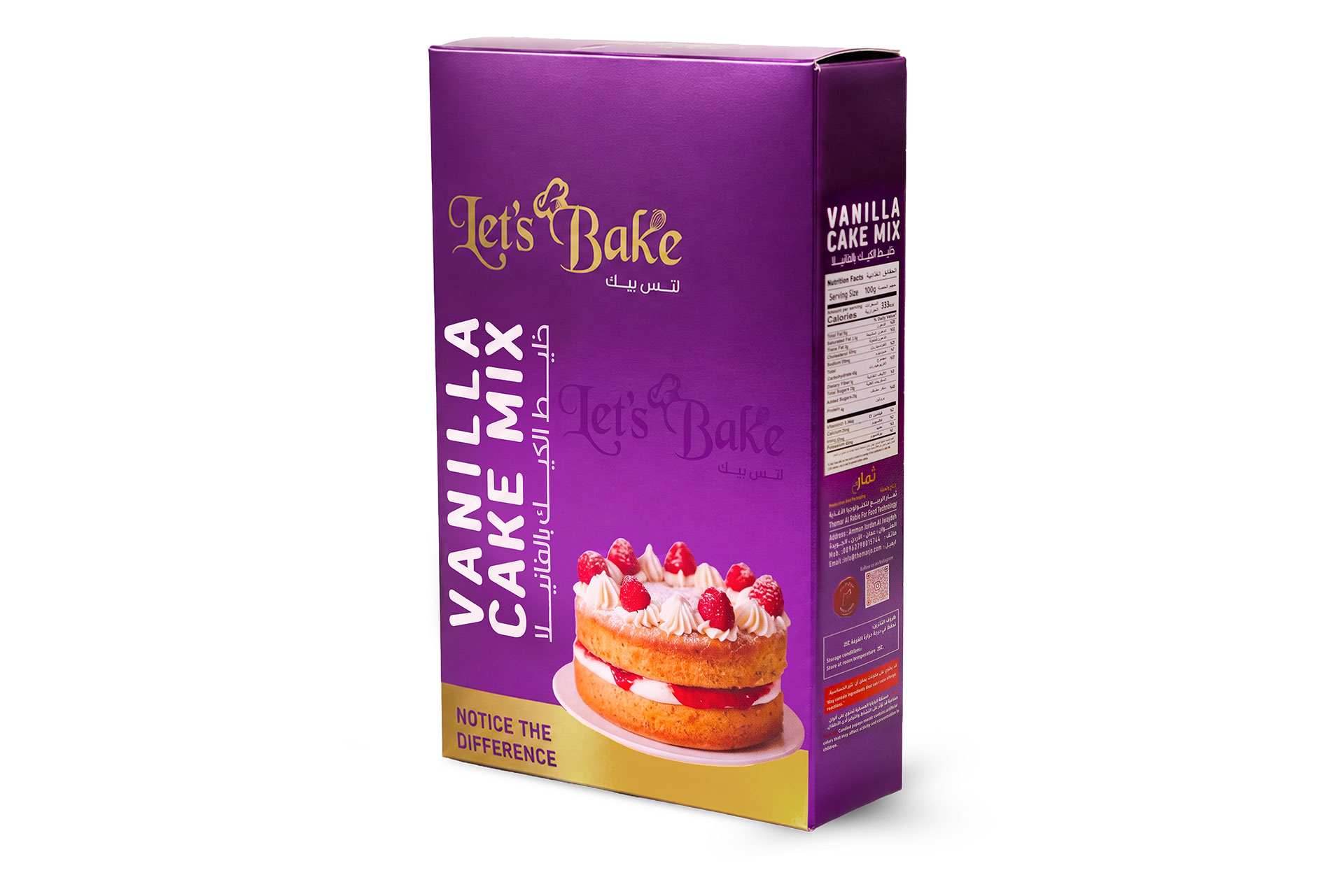 VANILLA CAKE MIX